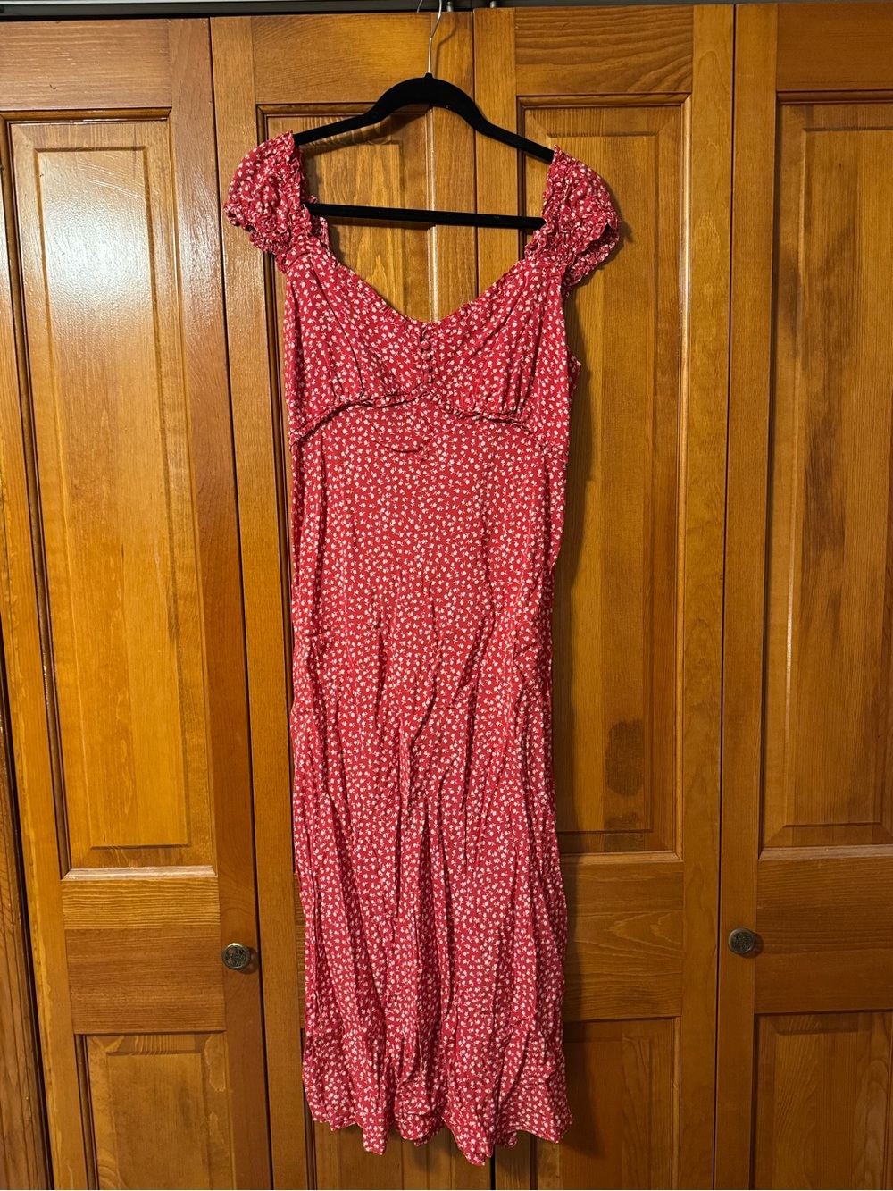 Gap | Women's Red Floral Maxi Dress